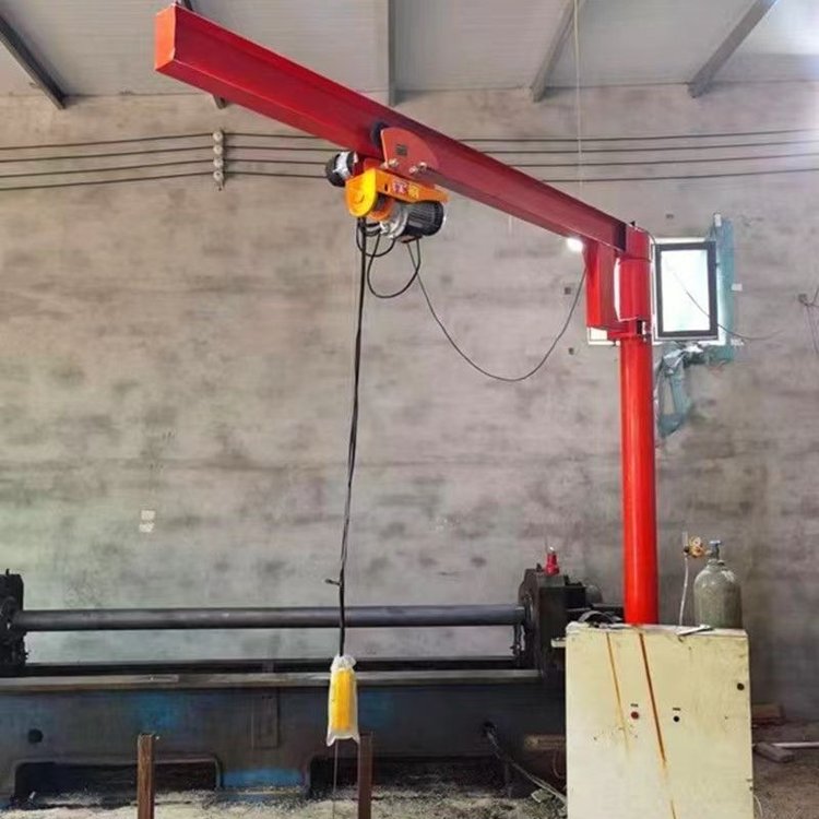 500公斤室内运行式电动葫芦悬臂吊 270度旋转与单梁起重机的完美融合
